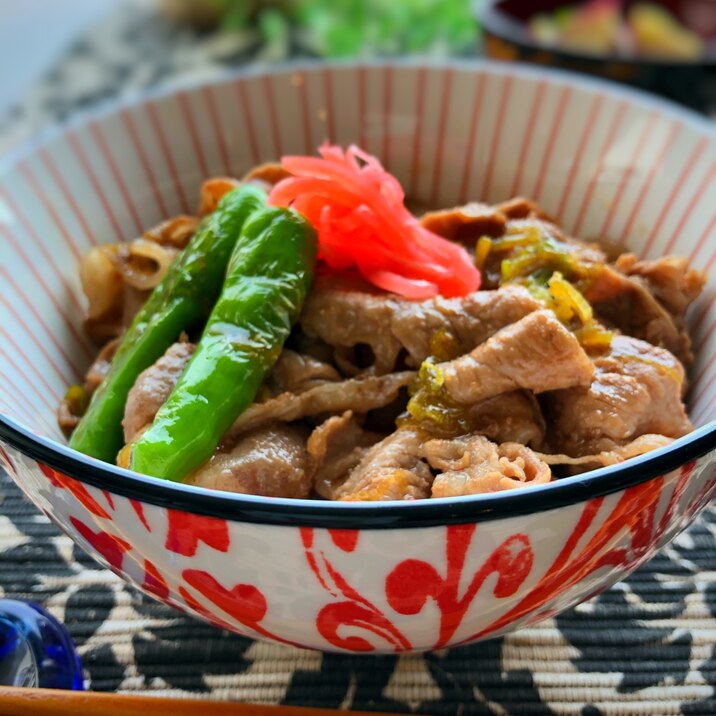 焼肉丼(豚肉)